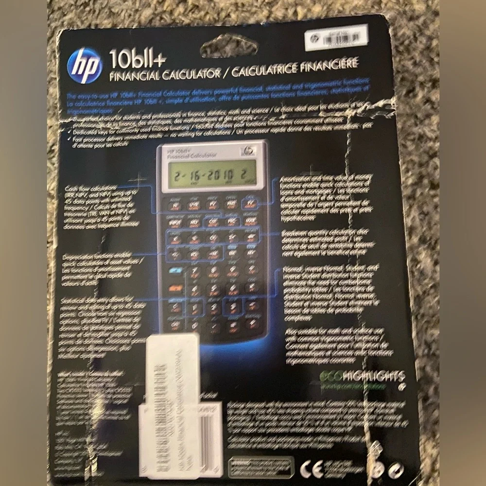 HP 10bII+ Financial Calculator
